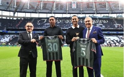 Be�ikta�'tan eski futbolcular�na forma jesti!