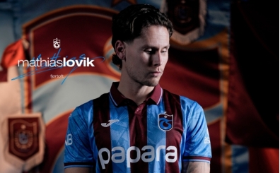 Trabzonspor'un 202. yabanc� oyuncusu Mathias Lovik, oldu