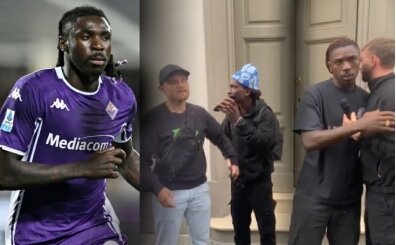 Moise Kean ��lg�na d�nd�: Fenomene canl� yay�nda tehdit