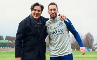 Vincenzo Montella'dan Inter'e ziyaret