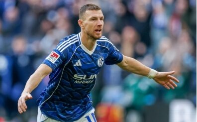 Schalke'nin gol sigortas� Dzeko haz�r