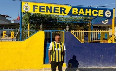 Hatayl� depremzede, Fenerbah�e sevgisiyle evini sar�-lacivert renklere boyatt�