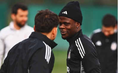 Junior Olaitan, Be�ikta� ile ilk antrenman�nda