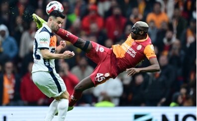Galatasaray'da sanat eseri; Victor Osimhen