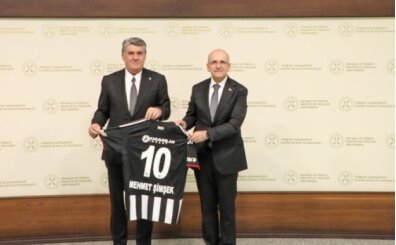 Serdal Adal�, Mehmet �im�ek'i ziyaret etti