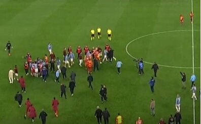 Trabzonspor - Galatasaray ma�� sonras� olay!