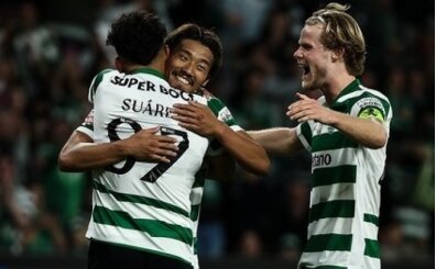 Sporting Lisbon ligi galibiyetle noktalad�