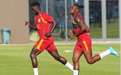 Galatasaray'da Wilfried Singo tak�mla �al��t�!
