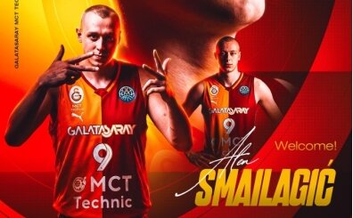 Galatasaray MCT Technic, Alen Smailagic'i kadrosuna katt�