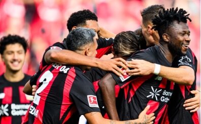 Leverkusen ilk galibiyetini şov yaparak aldı!