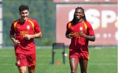 Galatasaray'da Deniz G�l ilk antrenman�na ��kt�