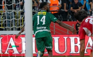 Ihenacho, Bursaspor'u zirvede tuttu!