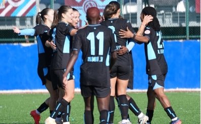 Kad�n Futbol S�per Ligi'nde Trabzonspor'dan 4 goll� zafer!