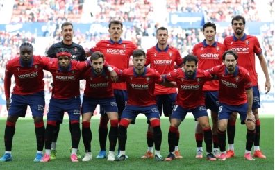 Osasuna, Racing Santander'i iki golle ge�ti!