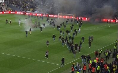 Fransa'da ortal�k kar��t�: �ki ma�ta sahaya girdiler!