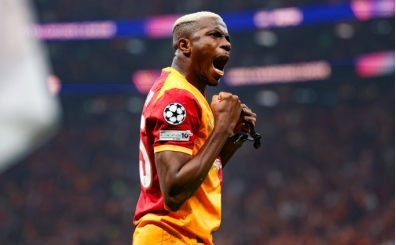 Galatasaray taraftarlar�ndan Osimhen i�in haz�rl�k!