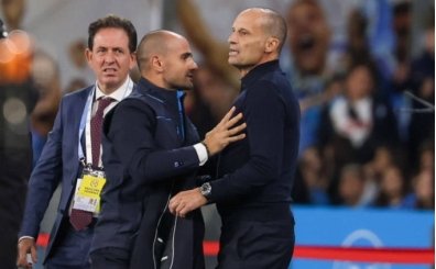 Allegri, Roma ma�� sonras� ��lg�na d�nd�: 'Ne zaman hareket etsem at�l�yorum'