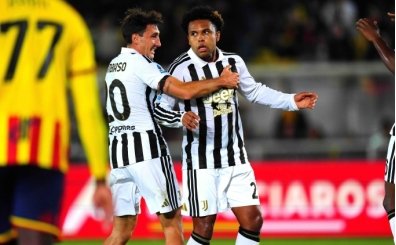 Juventus'a galibiyet i�in bir devre yetti