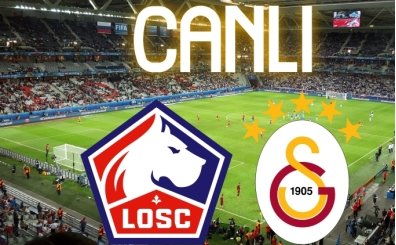 TRT 1 link, Lille Galatasaray derbisi canl� izle, Lille GS ma��