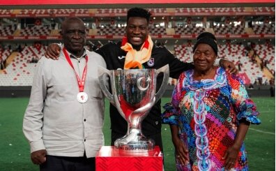 Andre Onana'dan Trabzonspor'a veda payla��m�!