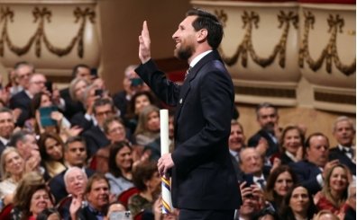 Lionel Messi'ye �spanya'da prestijli �d�l!