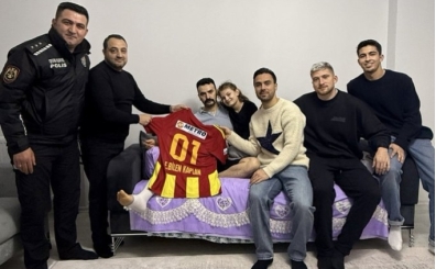 Kayserispor'dan operasyonda yaralanan �zel harekat polisine ziyaret