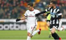 AC Milan'n kn Udinese durdurdu