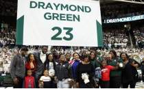 Draymond'n 23 numaral Michigan State formas emekli edildi