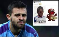 Bernardo Silva'ya 'ırkçılık içeren' mesajından dolayı 1 maç men