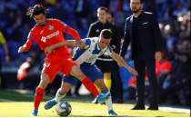 Getafe deplasmandan bir puanla dnd