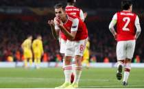 Arsenal'in yedekleri, Standard Liege'e fark att!