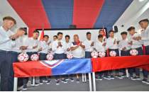 Altnordu'nun gen futbolcular 'yemin' etti