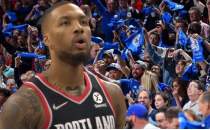 Philly taraftarlarndan 'Lillard' isteriz!' tezahrat