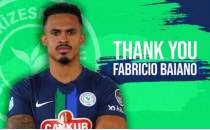 aykur Rizespor'da Baiano ile yollar ayrld