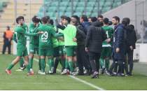 Bursaspor ligde 6 hafta sonra kazand