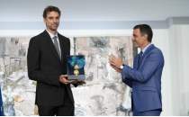 Eski basketbolcu Pau Gasol'a stn liyakat nian