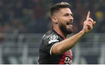 Olivier Giroud, Milan' 89'da kurtard, atld!