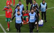 Fas'ta kaptan Saiss sakatland!