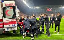 zmir derbisi olaylar sonras yarda kald!