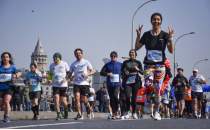 stanbul Maratonu'na yabanc atlet damgas