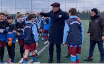 Abdullah Avc, Trabzonspor 13 Ya Alt Takm oyuncularn ziyaret etti