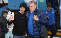 Trabzonspor kafilesi, Antalya'ya gitti