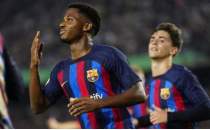 Barcelona eyrek biletini farkl skorla ald