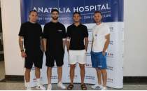 Alanyaspor'da teknik heyet ve futbolcular salk kontrolnden geti
