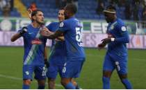 Çaykur Rizespor, üç golle üç puanı aldı!