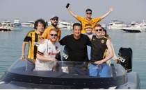 Hull City taraftarlar Trkiye turunda