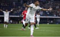 Real Madrid, Mbappe ile  puan ald!