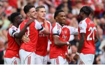 Arsenal'den evinde beş gollü rahat galibiyet!