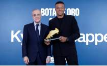 Mbappe, 'Avrupa Altın Ayakkabı' ödülünü aldı