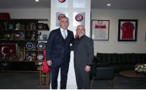 �brahim Hac�osmano�lu, 1. Lig ekibini ziyaret etti